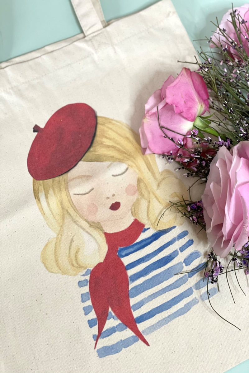 La Parisienne Tote Bag