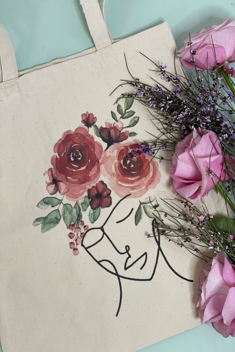 Flower Power Tote Bag