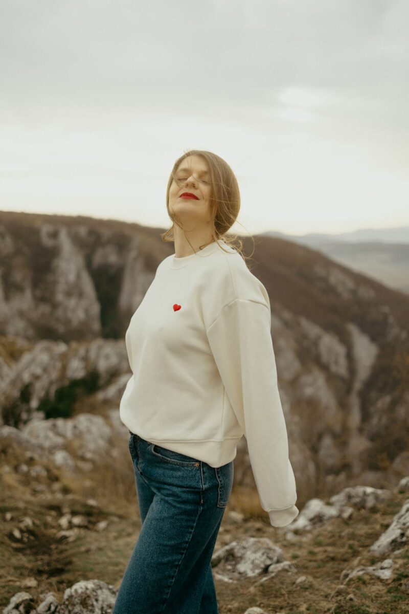 Love Cotton Sweat-shirt