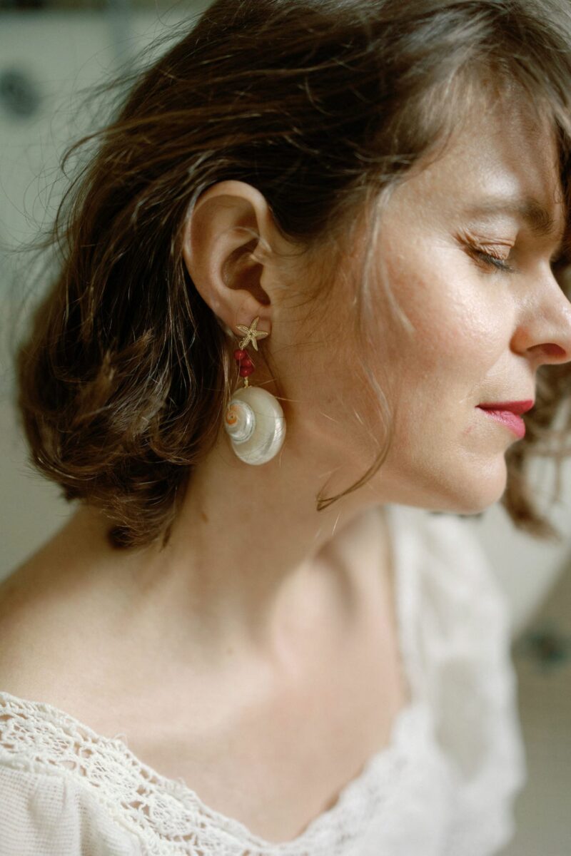 FANTASIA ESCARGOT EARRINGS